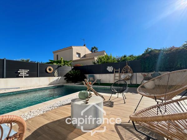 Maison à vendre 5 pièces LA GARDE (83), piscine, entièrement rénovée
