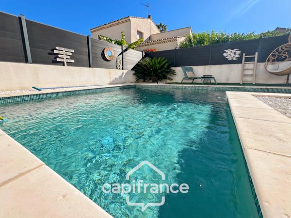 Maison à vendre 5 pièces LA GARDE (83), piscine, entièrement rénovée
