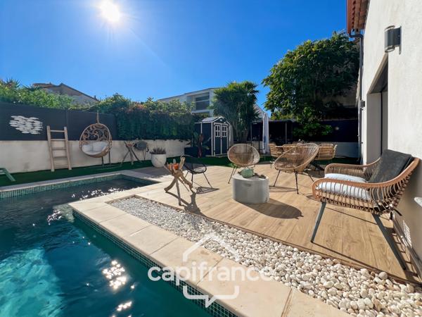 Maison à vendre 5 pièces LA GARDE (83), piscine, entièrement rénovée