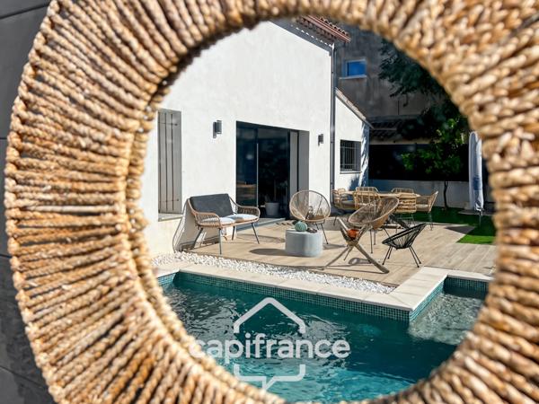Maison à vendre 5 pièces LA GARDE (83), piscine, entièrement rénovée