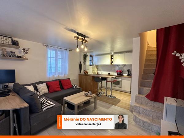 Maison de bourg 60m² 3 pièces avec garage et dépendances/cour à Pont-du-Château