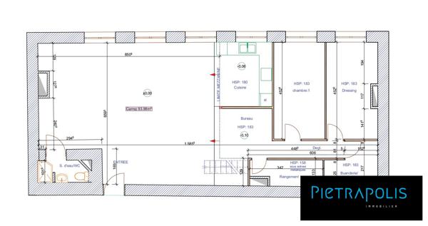 *SOUS OFFRE* Vaste Canut 139 m2 vue esplanade Gros Caillou