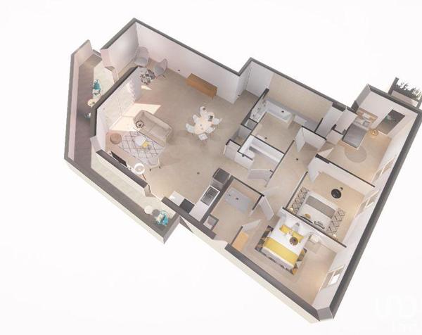 Appartement à vendre 4 pièces 101 m² Cagnes-sur-Mer