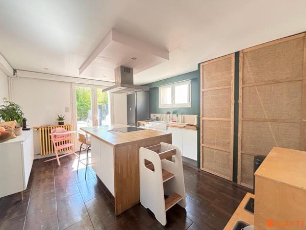 Maison 148m2, 4 chambres, piscine, garage!