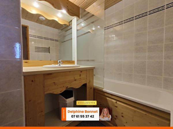 Valfréjus, bel appartement 4P/ T4 de 45 m2 avec balcon et parking privatif