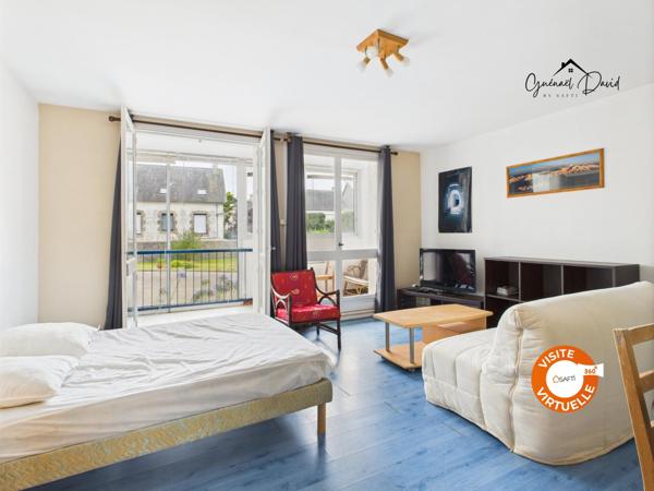 Studio avec loggia, box et parking à deux pas de la mer - Roscoff