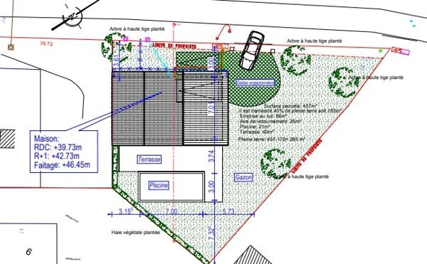 Terrain à vendre 482 m² Anglet