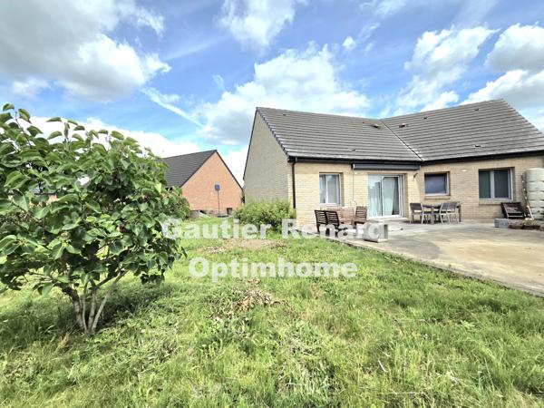 Pavillon individuel récent – Plain-pied – 3 chambres – Jardin plein Sud – Bruay-sur-l’Escaut