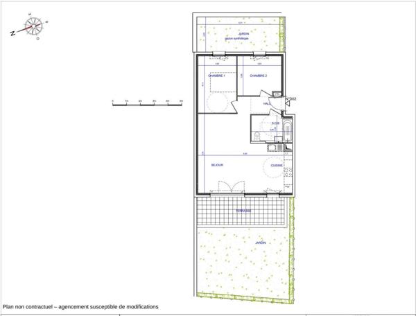 Appartement à vendre 3 pièces 62 m² La Roquette-sur-Siagne