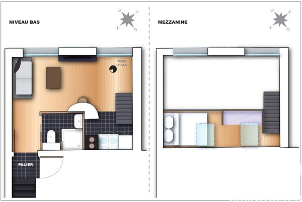 Studio à vendre 18 m² Colombes