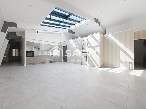 Esprit loft, central, volume, tout confort !