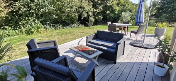 Maison contemporaine 4 chambres, garage et jardin