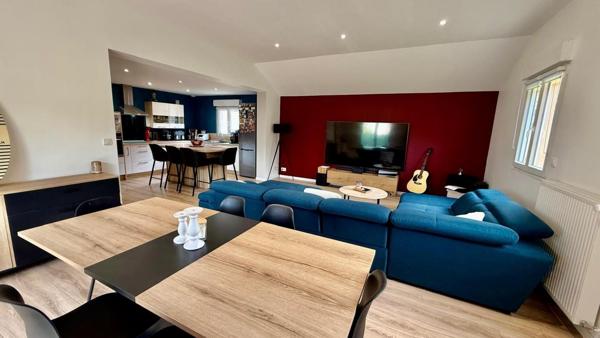 Maison 3 chambres avec garage et jardin