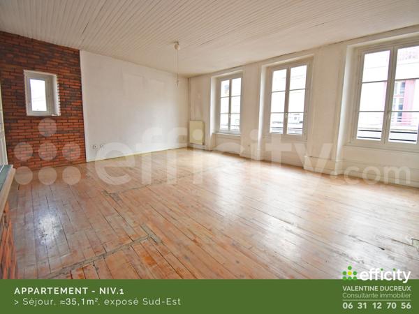 Appartement 5 pièces - 94 m² Exclusivité efficity