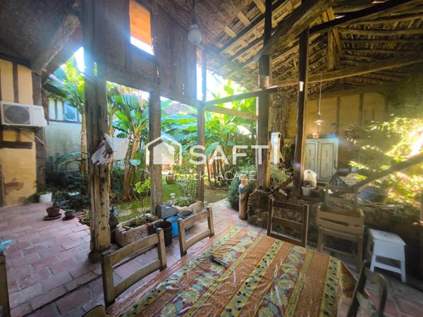 Maison gasconne de caractère au cœur du Bas-Armagnac (GERS)