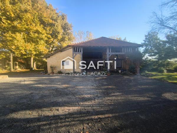 Maison gasconne de caractère au cœur du Bas-Armagnac (GERS)