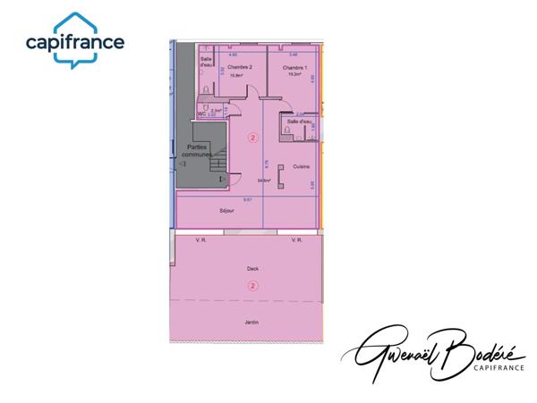 Superbe appartement RDC T3 A VENDRE SAINT FRANCOIS (971)