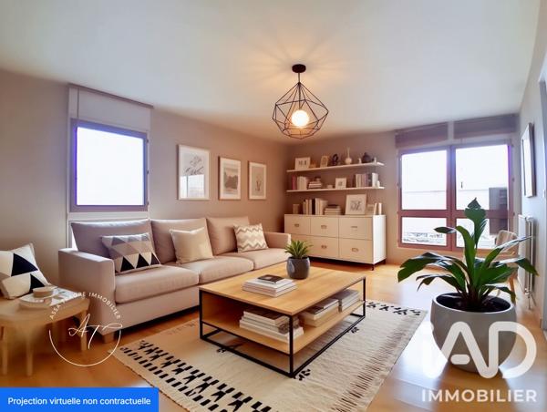 Appartement à vendre 3 pièces 70,61 m² Évry-Courcouronnes