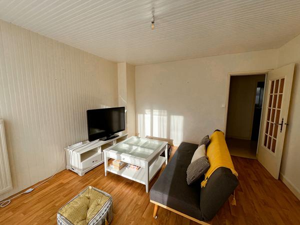 A louer - Appartement T3 meublé avec balcon et garage - Angers secteur la Madeleine