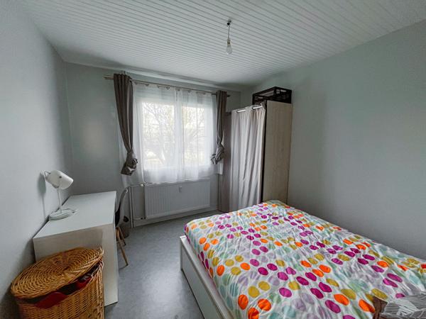 A louer - Appartement T3 meublé avec balcon et garage - Angers secteur la Madeleine