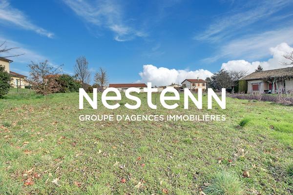 Terrain à bâtir - 520m² - viabilisé - 69220 BELLEVILLE EN BEAUJOLAIS