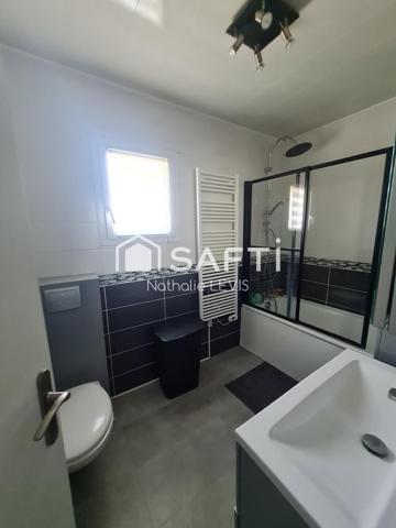 Maison de lotissement individuelle avec garage double stationnement et jardin dans un éco quartier