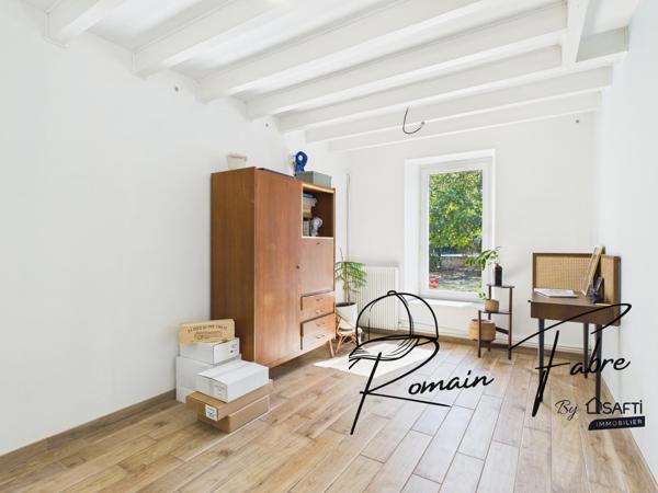 Maison en pierre entièrement rénovée avec 3 chambres, 2 bureaux