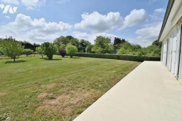 Maison sur sous-sol sur terrain de 4990 m²