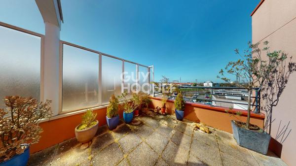 DUPLEX - 113m² - 2 TERRASSE - BOX + PARKING