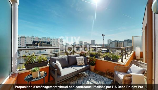DUPLEX - 113m² - 2 TERRASSE - BOX + PARKING