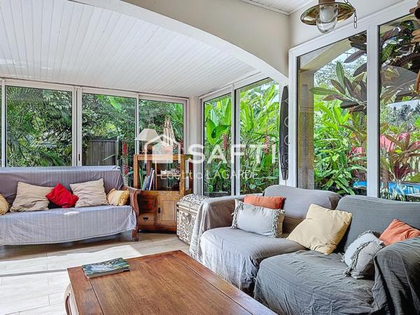 Maison F4/5 plain-pied avec piscine