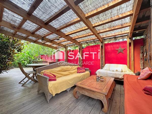 Maison F4/5 plain-pied avec piscine