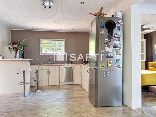 Maison F4/5 plain-pied avec piscine