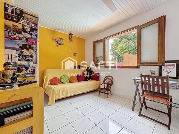 Maison F4/5 plain-pied avec piscine