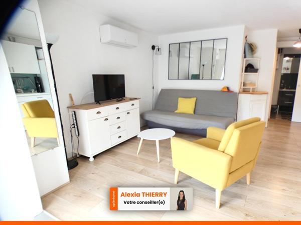 Pinède. Appartement 2 pièces en rez-de-jardin