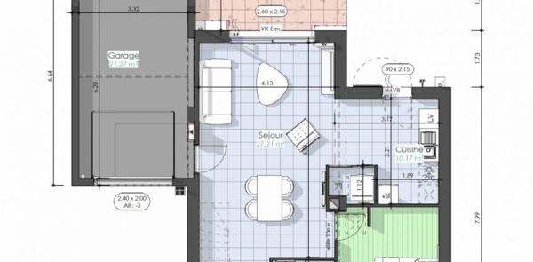 Maison 4 pièces de 89 m² à Tonnay-Charente (17430)