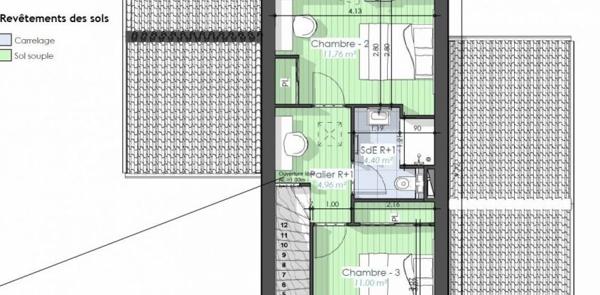 Maison 4 pièces de 89 m² à Tonnay-Charente (17430)