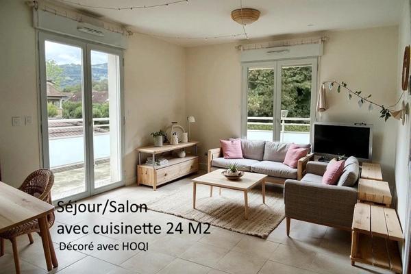 Appartement 2 pièces - 43 m² Exclusivité efficity