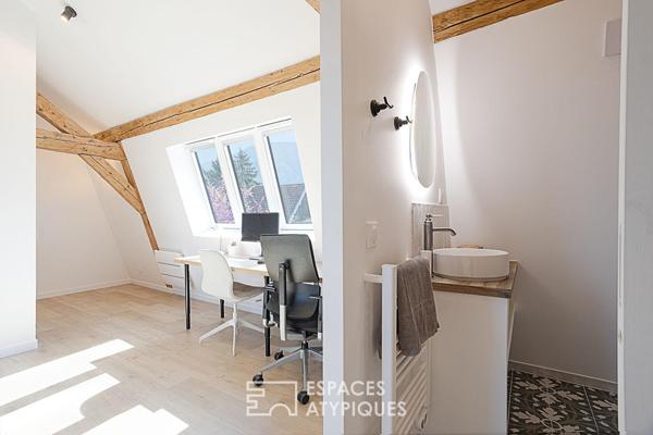 Maison bourgeoise entièrement rénovée au coeur du village
