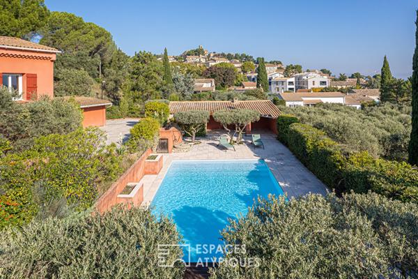 Alliance d’une maison provençale réinventée et d’un panorama d’exception