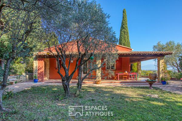 Alliance d’une maison provençale réinventée et d’un panorama d’exception