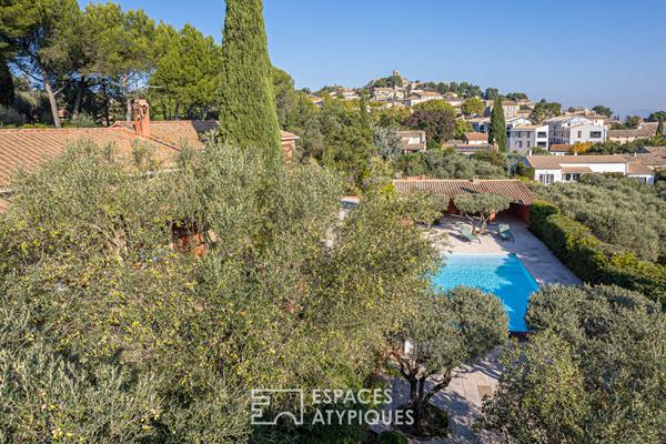 Alliance d’une maison provençale réinventée et d’un panorama d’exception