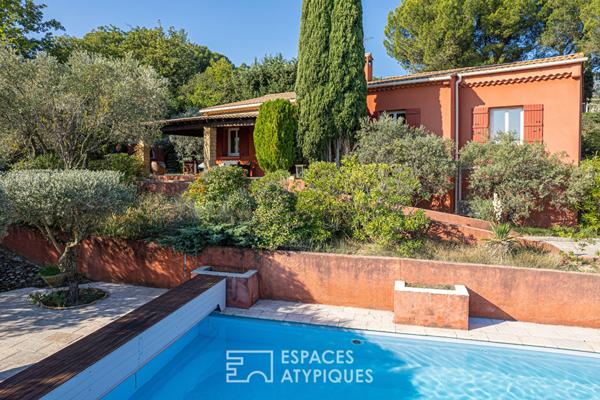 Alliance d’une maison provençale réinventée et d’un panorama d’exception