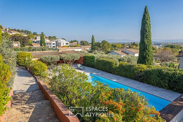 Alliance d’une maison provençale réinventée et d’un panorama d’exception