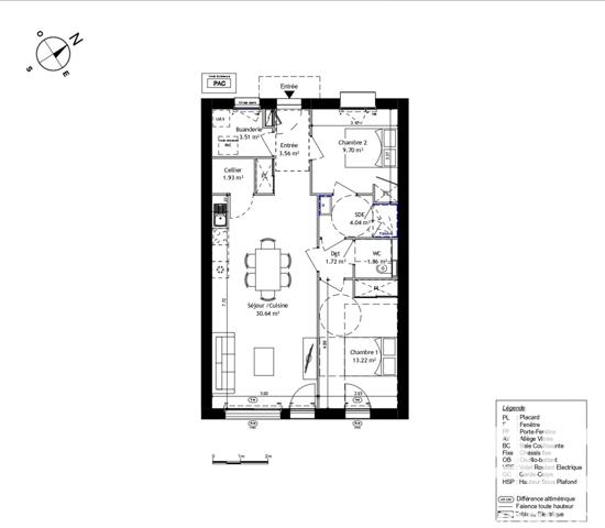 Maison à vendre 3 pièces 71 m² Montaigu-Vendée