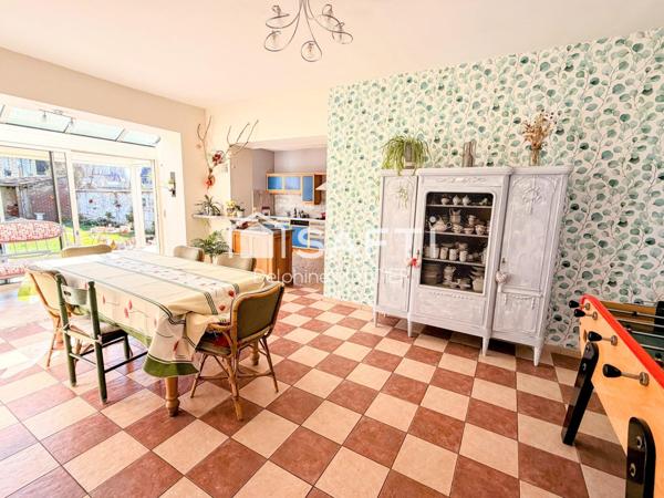 Maison 7p, 6 chambres, 183m2, vivable de plain-pied