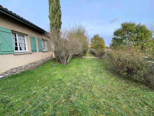 Maison individuelle type 4 avec terrain piscinable, garage, et surface habitable évolutive