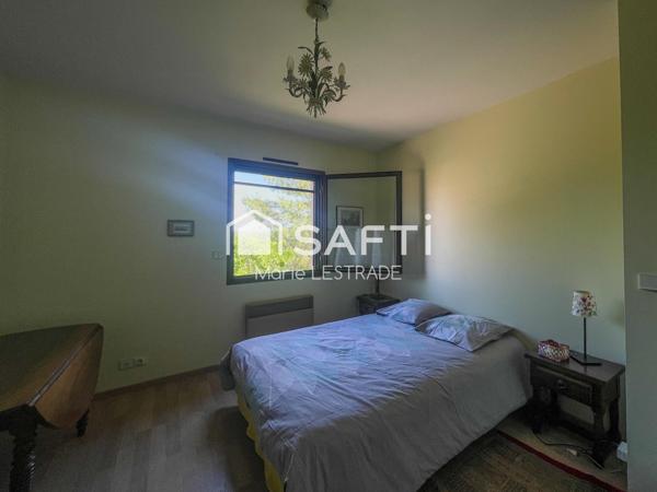 Vue Pyrénées et le centre du village à pied!