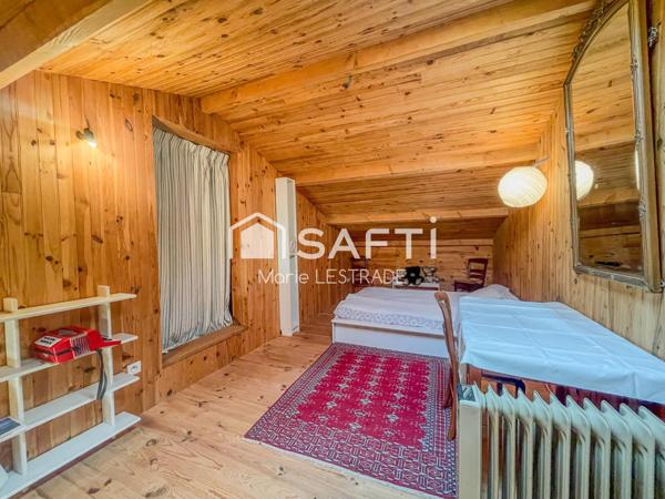 Vue Pyrénées et le centre du village à pied!