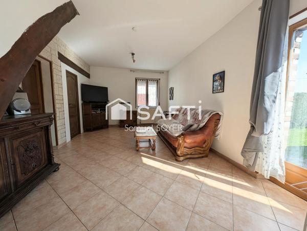 MAISON 3CH, BUREAU, JARDIN ET DÉPENDANCE